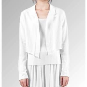 NEW LARS ANDERSSON cropped jacket in white